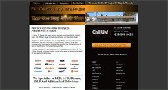 Desktop Screenshot of elcajontvrepair.com